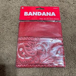 NWT! Red Bandana